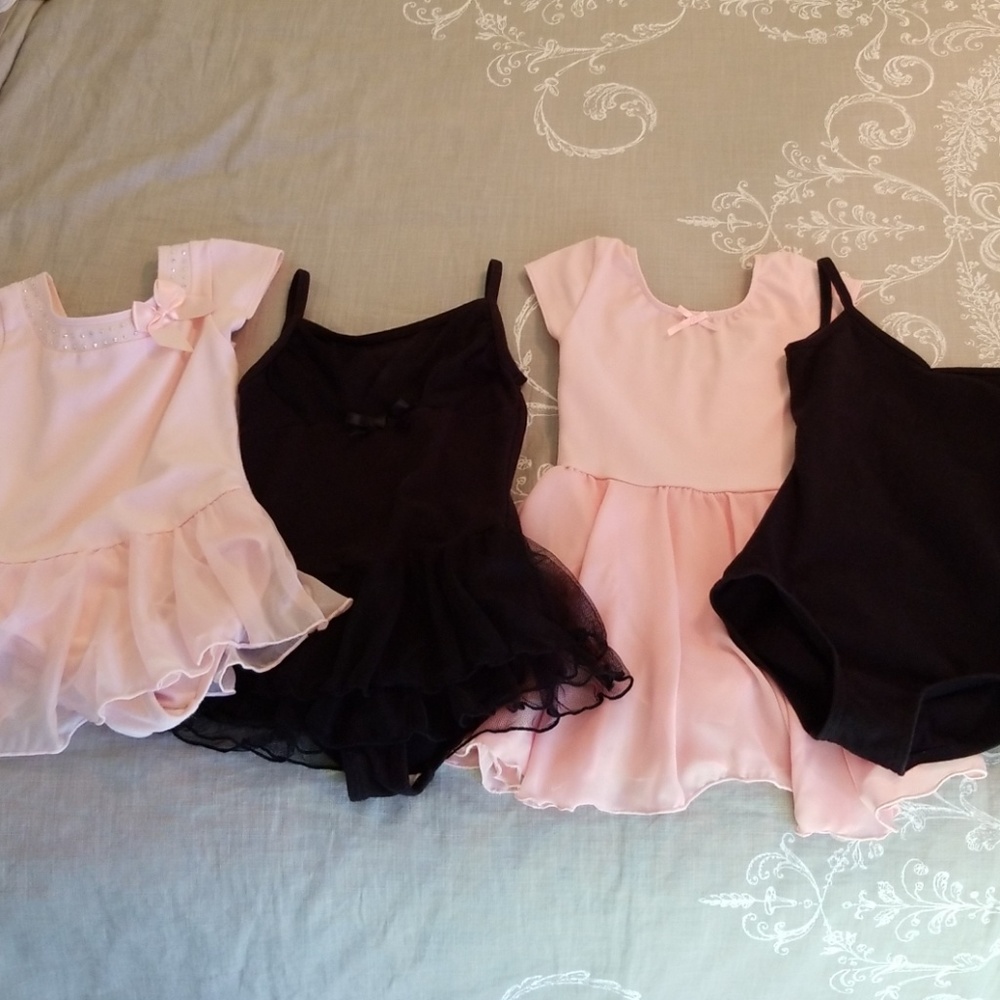 Ballet leotards (4), all approx. size 4T